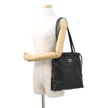 将图像加载到图库查看器中,MIUMIU Joie Shoulder Bag Black5BG303 Nappa Leather