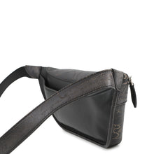 将图像加载到图库查看器中,Berluti Calligraphy Rider Bumbag Black Leather