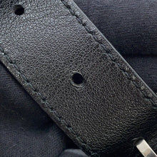 将图像加载到图库查看器中,Berluti Calligraphy Rider Bumbag Black Leather