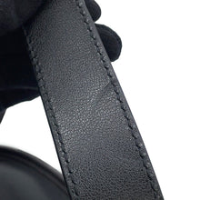 将图像加载到图库查看器中,Berluti Calligraphy Rider Bumbag Black Leather