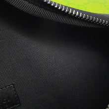 Load image into Gallery viewer, GUCCI Chroma Large Belt Bag Light Green/Black835810 GG Supreme Leather