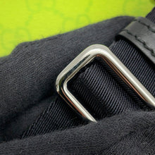 Load image into Gallery viewer, GUCCI Chroma Large Belt Bag Light Green/Black835810 GG Supreme Leather