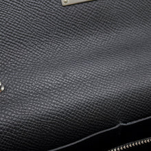 将图像加载到图库查看器中,HERMES Kelly wallet long to go Black Epsom
