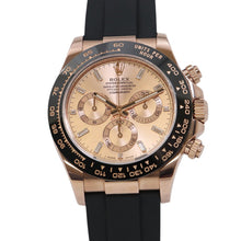 将图像加载到图库查看器中,ROLEX Cosmograph Daytona W40mm 18K Pink Gold Pink Dial116515LNA