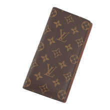将图像加载到图库查看器中,LOUIS VUITTON Portefeuille Brazza BrownM66540 Monogram