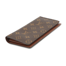 将图像加载到图库查看器中,LOUIS VUITTON Portefeuille Brazza BrownM66540 Monogram