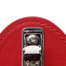 Load image into Gallery viewer, HERMES Evelyne Barrette Size PM Rouge Ladue Swift Leather