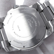 Load image into Gallery viewer, CARTIER Caliber de Cartier Diver W42mm Stainless Steel Black DialW7100056