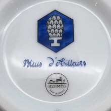 将图像加载到图库查看器中,HERMES Sugar pot White/Blue Porcelain
