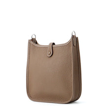 将图像加载到图库查看器中,HERMES Evelyne Amazon Long Etoupe/Blue Indigo Taurillon Clemence Size TPM