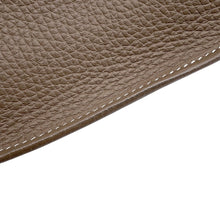 将图像加载到图库查看器中,HERMES Evelyne Amazon Long Etoupe/Blue Indigo Taurillon Clemence Size TPM