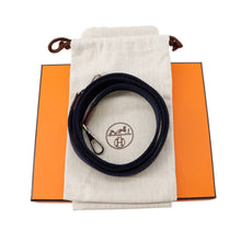 将图像加载到图库查看器中,HERMES Evelyne Amazon Long Etoupe/Blue Indigo Taurillon Clemence Size TPM