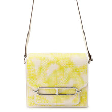 Load image into Gallery viewer, HERMES Roulis Circuit 24 Fauve Hatchet/Lime/Jaune Bourgeon Swift Leather Size Mini