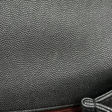 Load image into Gallery viewer, CHANEL Coco Handle Chevron MetalicGrayA92991 Caviar Leather