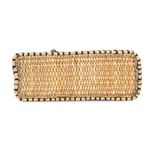 Load image into Gallery viewer, LOEWE square basket bag Natural/BrownA223099X01 Raffia Leather