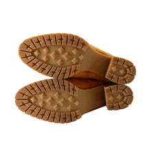 Load image into Gallery viewer, HERMES Mule Flore BrownH222057Z Chevre LeatherVelour Sheepskin Size 37