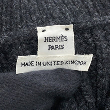 Load image into Gallery viewer, HERMES long sleeve knit Size 36 Gri Volcanic5H2627DA Wool 98% Polyurethane2%