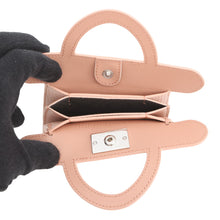 将图像加载到图库查看器中,FENDI Peekaboo Selleria Card Case Pink8M0511 Calf Leather