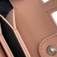 将图像加载到图库查看器中,FENDI Peekaboo Selleria Card Case Pink8M0511 Calf Leather