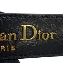 Load image into Gallery viewer, Dior Flat Macrocannage D-Journey Bag BlackM2416UNUO Calf Leather Size Small