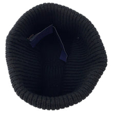 将图像加载到图库查看器中,LOUIS VUITTON Beanie LVHeadline Size S NoirM77872 Wool100%