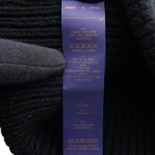 Load image into Gallery viewer, LOUIS VUITTON Beanie LVHeadline Size S NoirM77872 Wool 100%