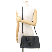 Load image into Gallery viewer, PRADA Galleria 2WAY Tote Bag BlackBN1801 Saffiano LeatherLeather