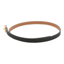 Load image into Gallery viewer, HERMES Mini H Kelly Belt Size 70 Black/Gold Swift Leather Epsom