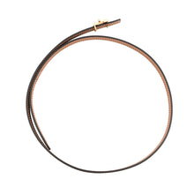 Load image into Gallery viewer, HERMES Mini H Kelly Belt Size 70 Black/Gold Swift Leather Epsom