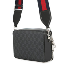 将图像加载到图库查看器中,GUCCI GG Black Shoulder Bag Black774161 GG Supreme Size Small