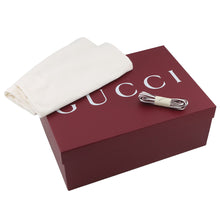 Load image into Gallery viewer, GUCCI GUCCI 2.0 Men's Sneakers New Griotte814040 Mesh Leather Size 7 1/2