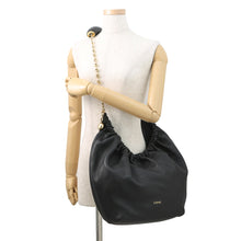 Load image into Gallery viewer, LOEWE Squeeze ChainShoulder Bag BlackA914Q37X01 Melonapalam Size Medium