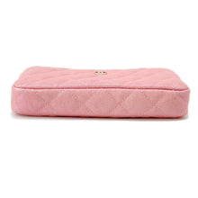 Load image into Gallery viewer, CHANEL Matelasse Chain wallet MetalicPinkA82527 Caviar Leather