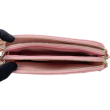 Load image into Gallery viewer, CHANEL Matelasse Chain wallet MetalicPinkA82527 Caviar Leather