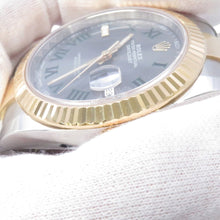 Load image into Gallery viewer, ROLEX Datejust W41mm Stainless Steel K18YG Slate Dial126333