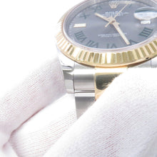Load image into Gallery viewer, ROLEX Datejust W41mm Stainless Steel K18YG Slate Dial126333