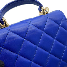 Load image into Gallery viewer, CHANEL Matelasse Shoulder Bag BlueAP2200 Lambskin Size Mini mini
