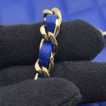 Load image into Gallery viewer, CHANEL Matelasse Shoulder Bag BlueAP2200 Lambskin Size Mini mini