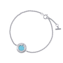 将图像加载到图库查看器中,TIFFANY&Co. T TWO Circle Bracelet 18K White Gold