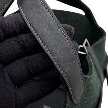Load image into Gallery viewer, HERMES Picotin Padlock Go Team Vert Fonce Swift Leather Felt Size PM
