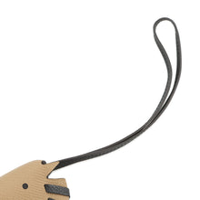 Load image into Gallery viewer, HERMES Cheval Tresse Bag Charm Poussiere/Black Epsom