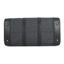 将图像加载到图库查看器中,GUCCI GG Supreme Travel Bag Black/Gray478323 GG Supreme Leather