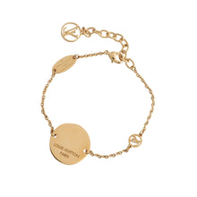 将图像加载到图库查看器中,LOUIS VUITTON Louis in the Sky Dog Bracelet GoldM67350 Metal