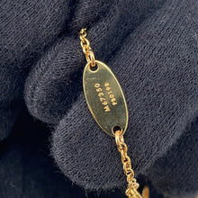 将图像加载到图库查看器中,LOUIS VUITTON Louis in the Sky Dog Bracelet GoldM67350 Metal