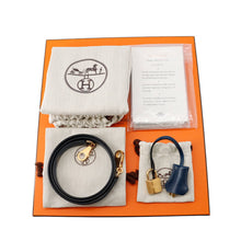 Load image into Gallery viewer, HERMES Kelly Sellier Blue de Prusse Box Calf Leather Size 25
