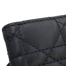 将图像加载到图库查看器中,Dior Cannage My Dior Violet Wallet BlackS6029ONMJ Lambskin