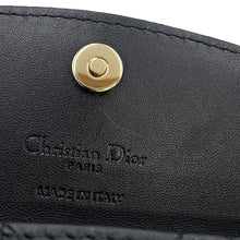 将图像加载到图库查看器中,Dior Cannage My Dior Violet Wallet BlackS6029ONMJ Lambskin