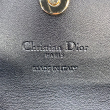 将图像加载到图库查看器中,Dior Cannage My Dior Violet Wallet BlackS6029ONMJ Lambskin