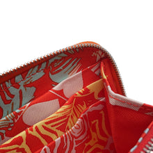 Load image into Gallery viewer, HERMES Azap compact silk in Orange Epsom