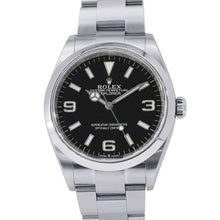 Load image into Gallery viewer, ROLEX Explorer 36 W36mm Stainless Steel Black Dial124270